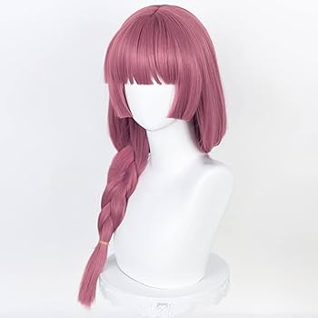 ☆ セット済 ピンクブラウン ロングウィッグ ラピ等に ☆ セット済 ピンクブラウン ロングウィッグ ラピ等に ☆ セット